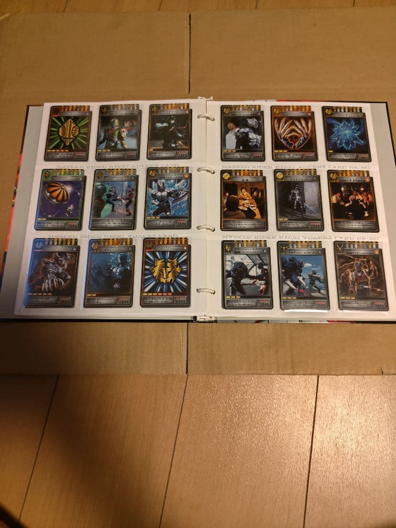 仮面ライダー龍騎 コンプリート カード ファイル アドベントカード　２２６枚