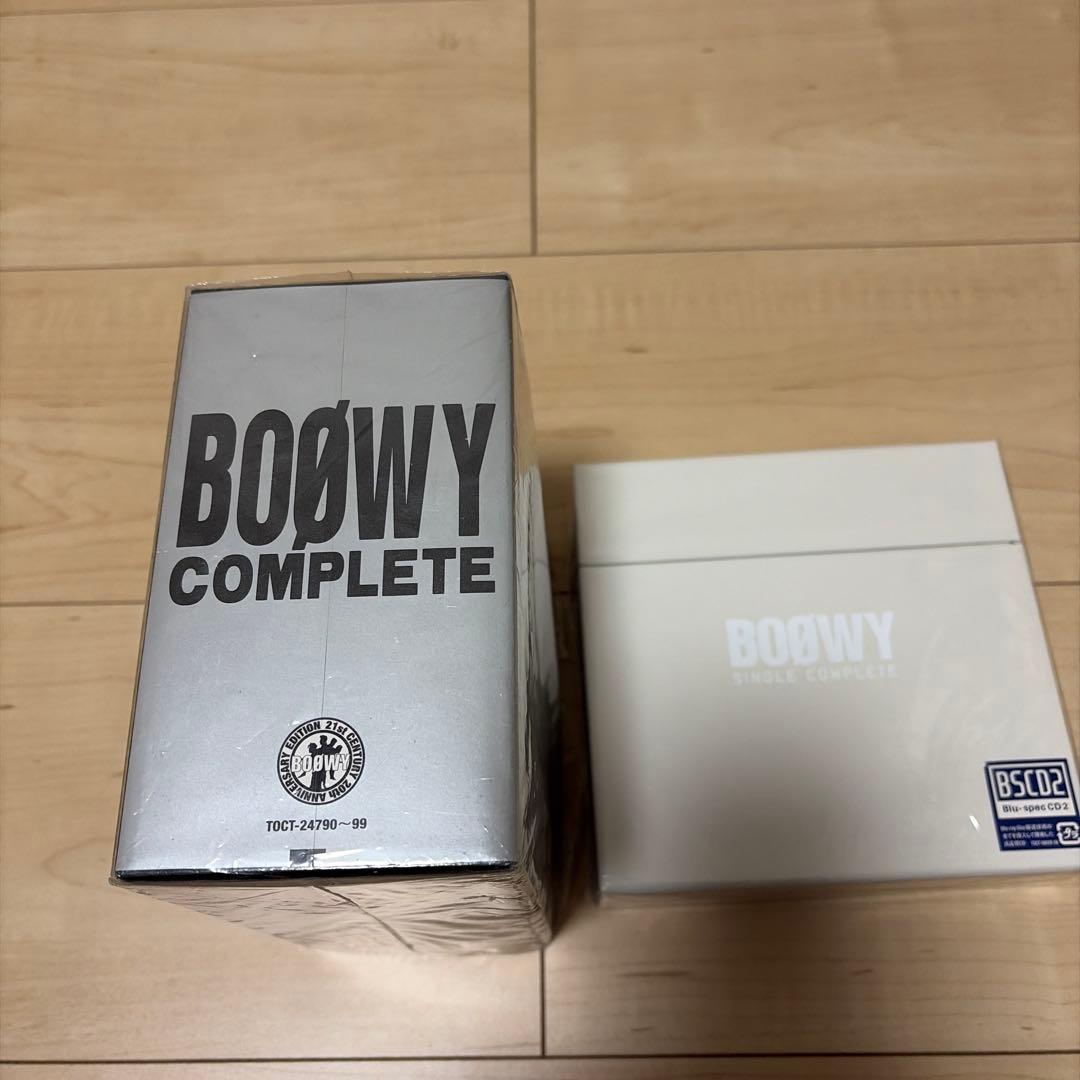 BOOWY コンプリートアルバムとシングルのセット