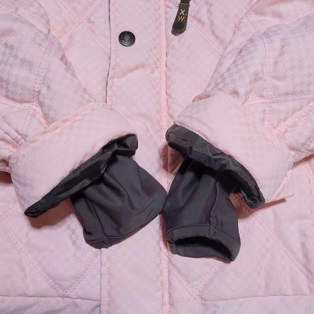 【美品】x-nix ピンク ブラウン スノーボード セットアップ