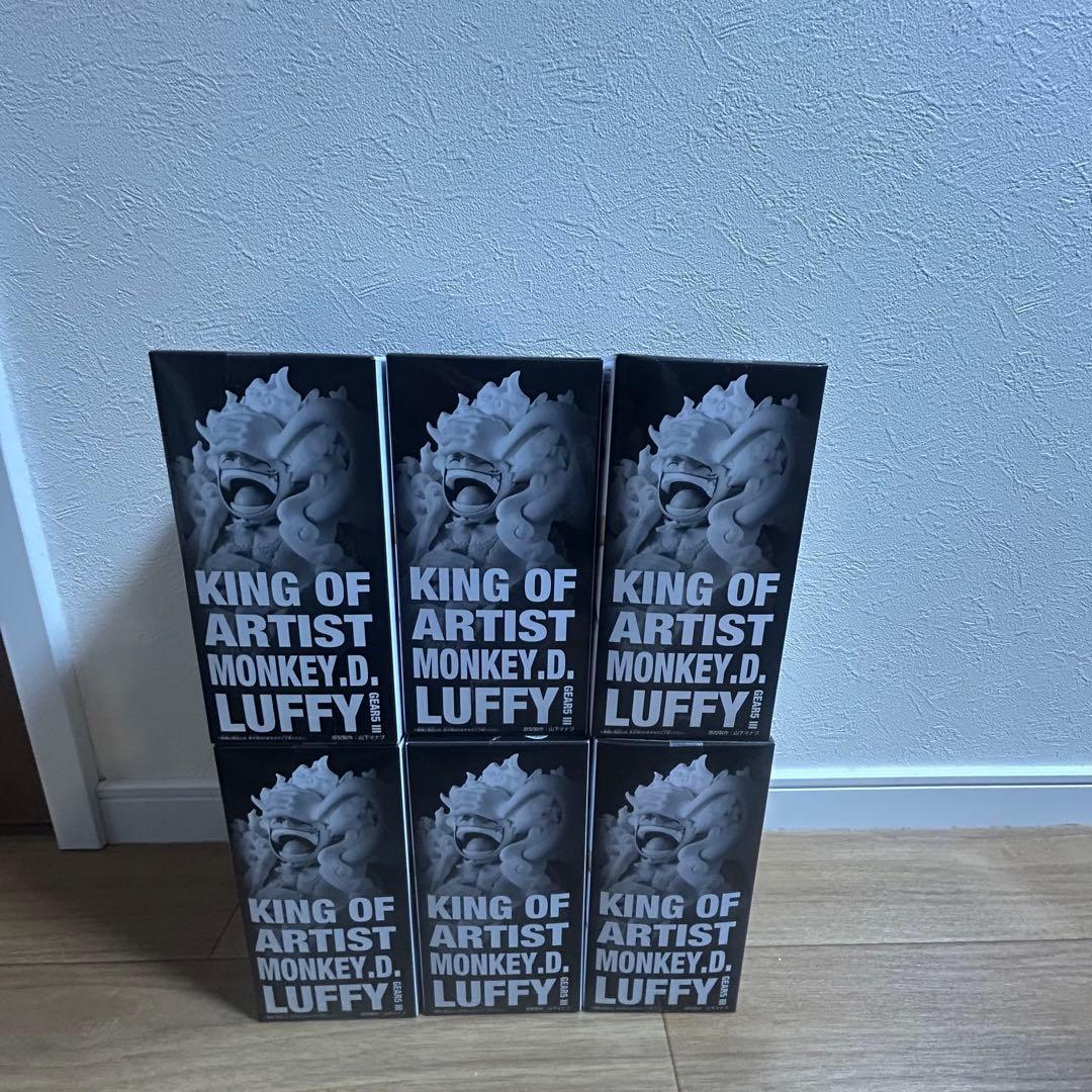 ワンピース　ニカ　ルフィ　フィギュア　KING OF ARTIST 6個セット