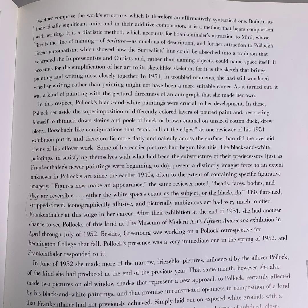 アート・デザイン・音楽 Helen Frankenthaler by John Elderfield