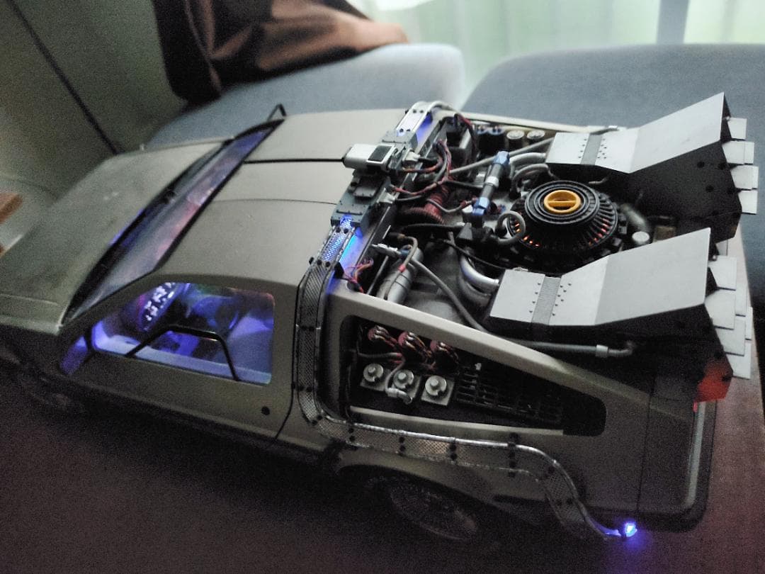 【アツアツ】ジャンク欠損品有の為最安！バックトゥザフューチャーデロリアン