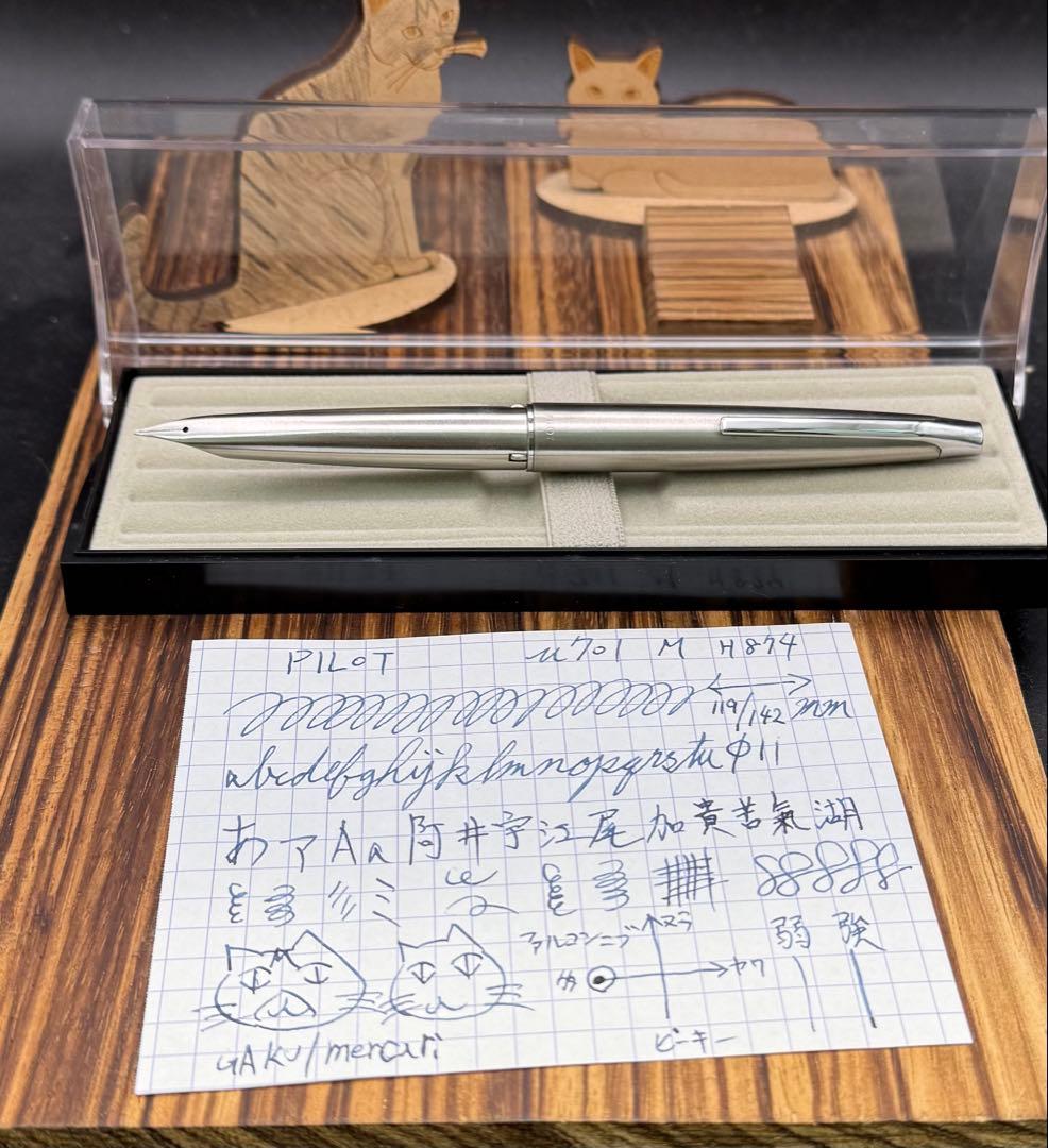 Pilot 万年筆 μ701 M 1974 ファルコンニブ