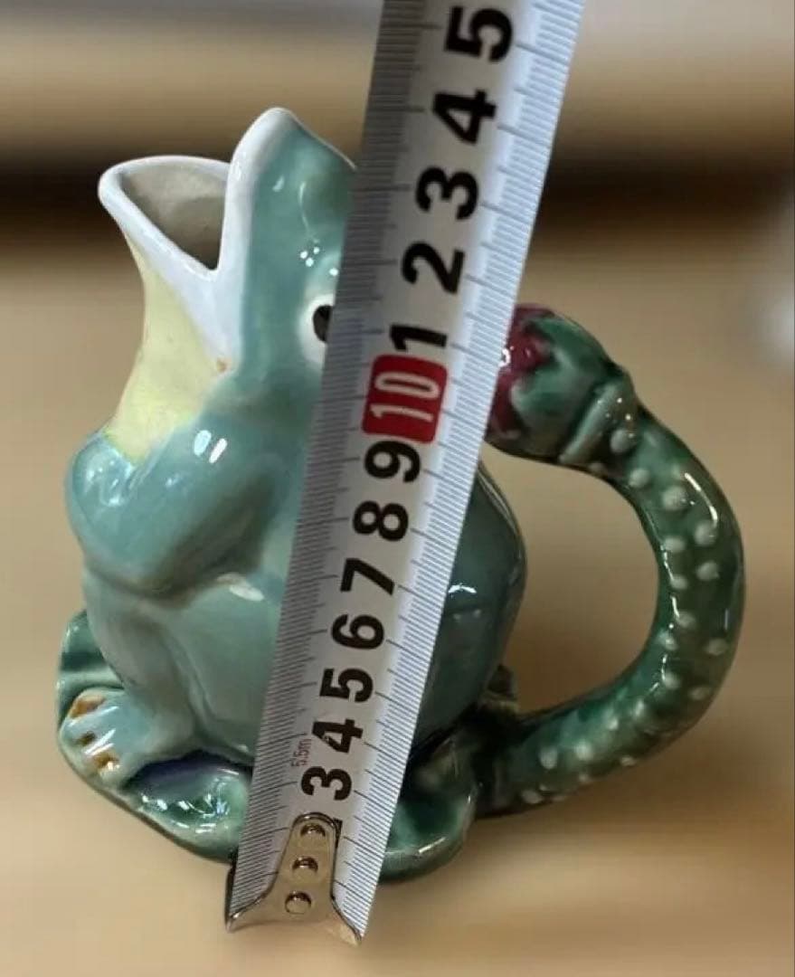 希少　Athezza France カエル バルボティーヌ 陶器 ミニピッチャー