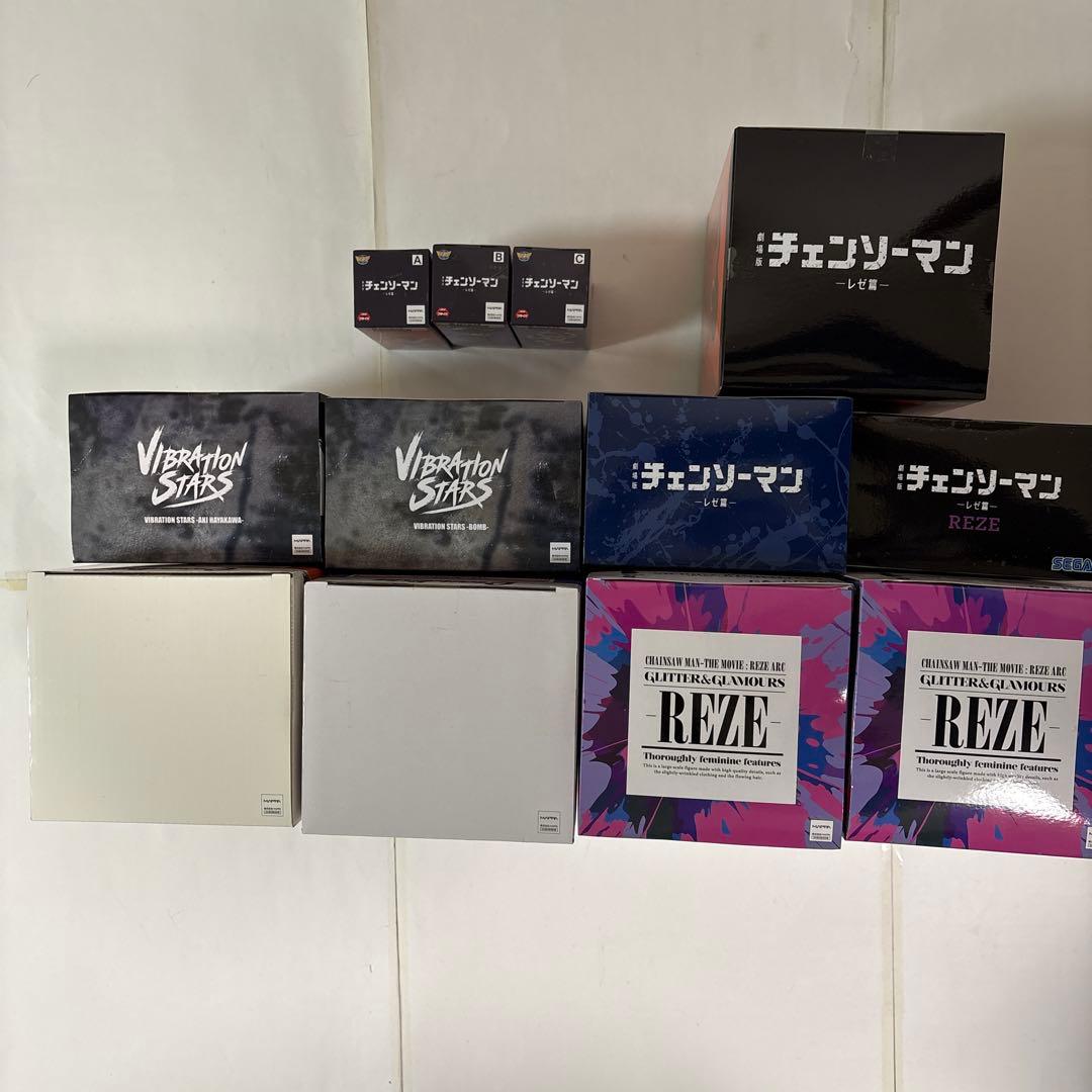 チェンソーマン　フィギュアセット　レゼ　ボム　ポチタ