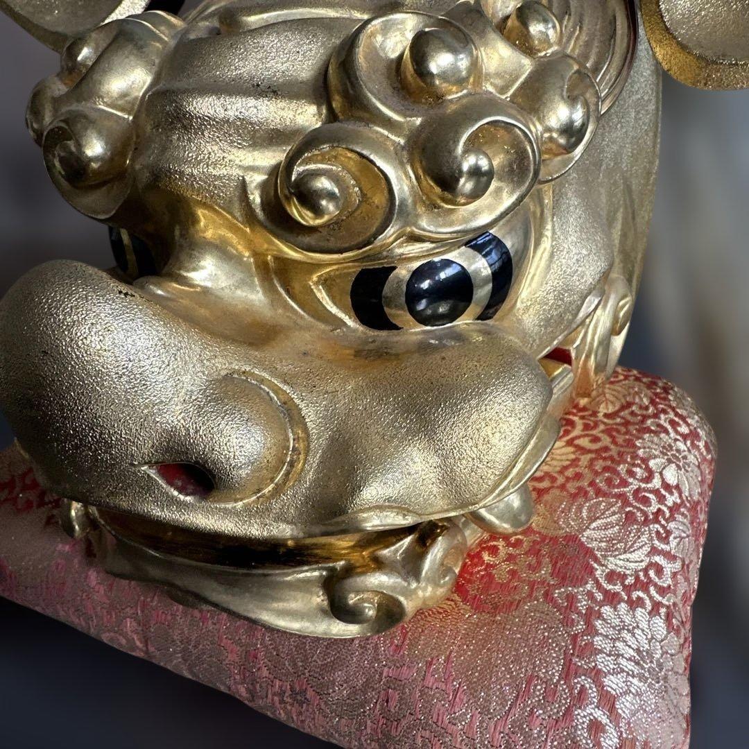 最終びっくりさらにお値下げ❣️迫力のお品‼️木彫　獅子頭