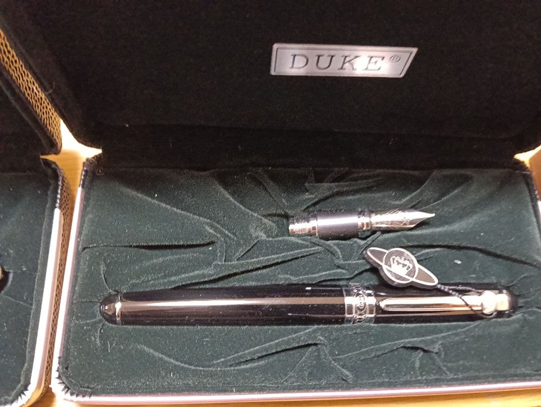 ☆【掘り出し物】☆DUKE 万年筆、CROSSボールペン、他　計 7セット