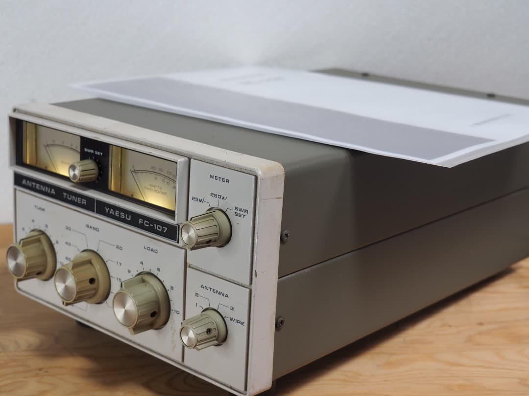 YAESU FC-107 アンテナチューナー