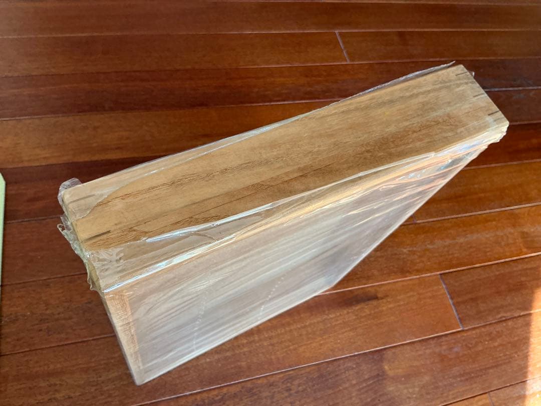 志賀昆虫普及社インロー硝子蓋式標本箱 (桐製コルク板敷)特大型(未使用)