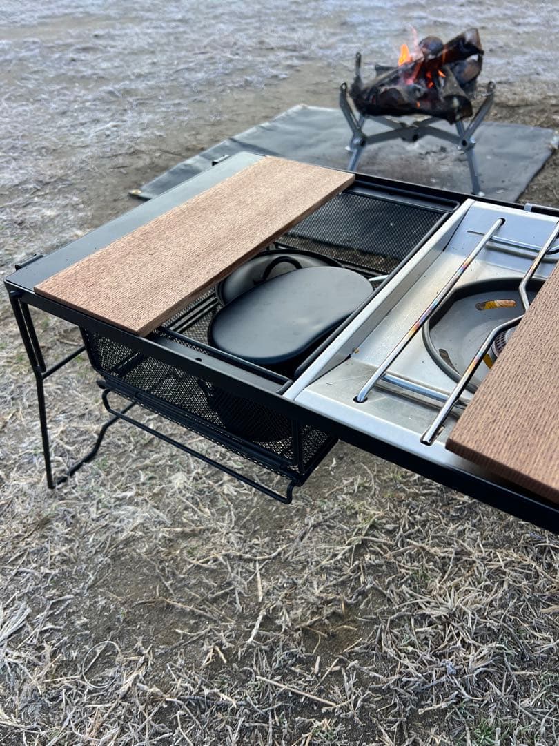 Igt テーブルセット➕α ランタンスタンド　天板　収納などなど