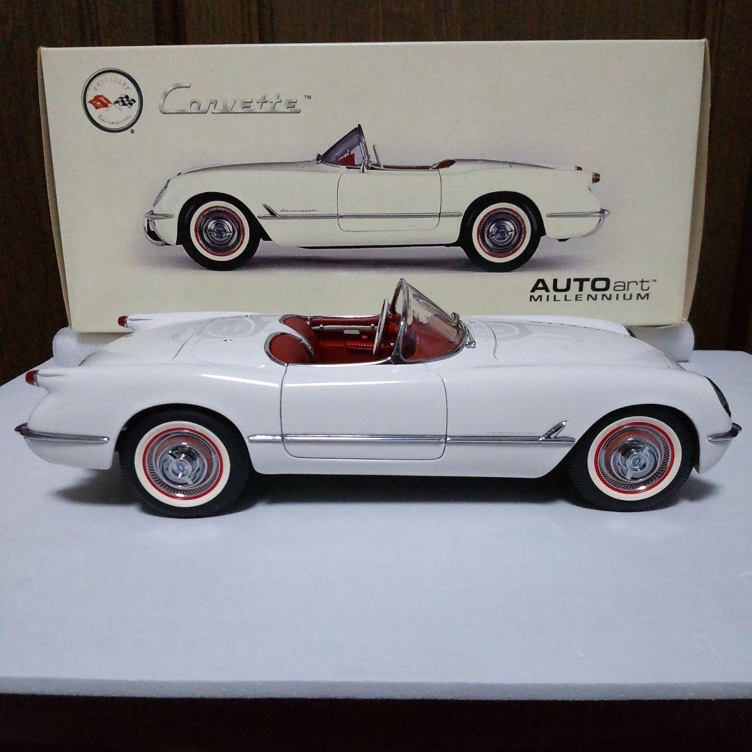 シボレー コルベット 1953 ホワイト 1/18 オートアート