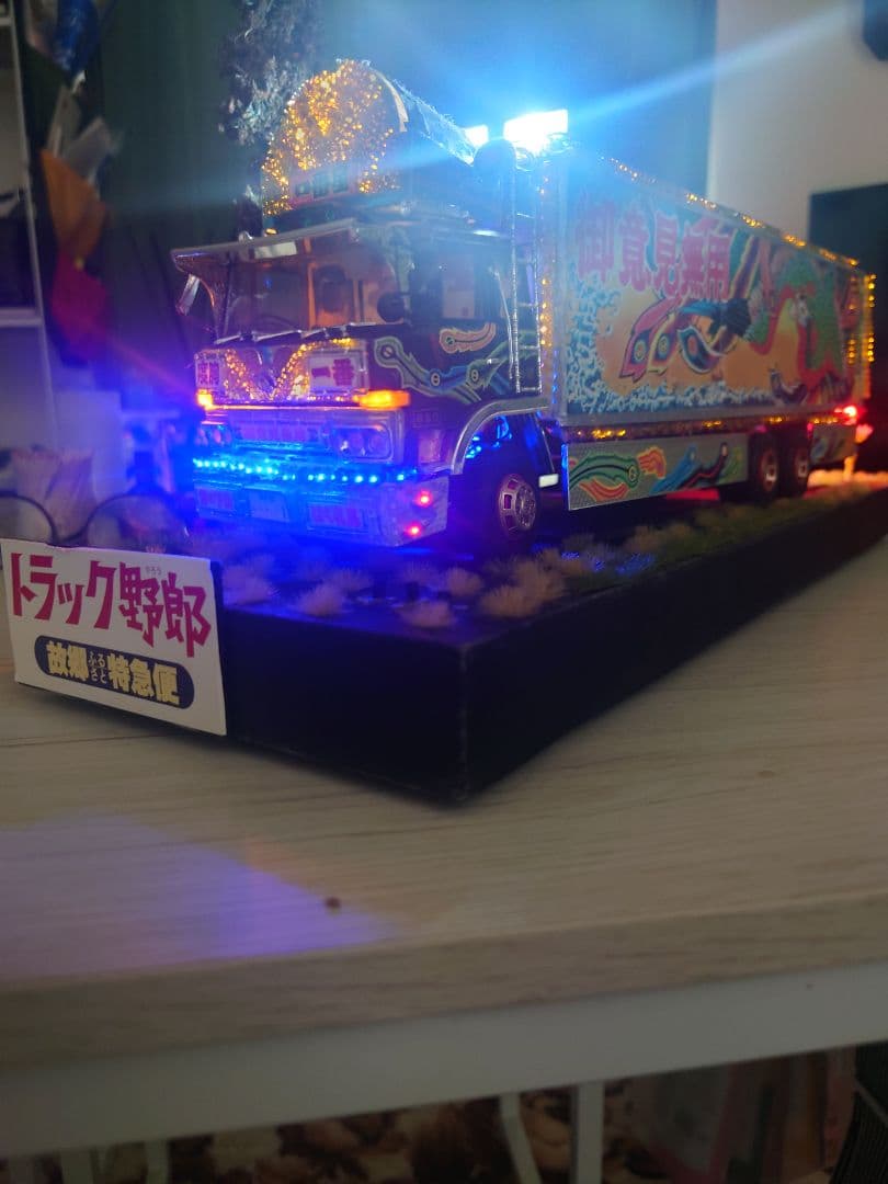 トラック野郎模型ジオラマ