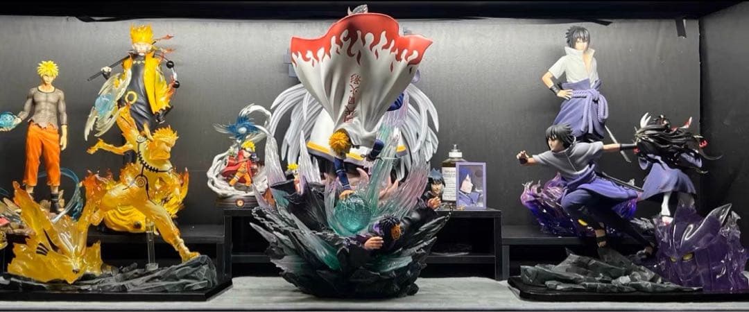 NARUTO ナルト 波風ミナト ガレージキット ガレキ スタチュー①④