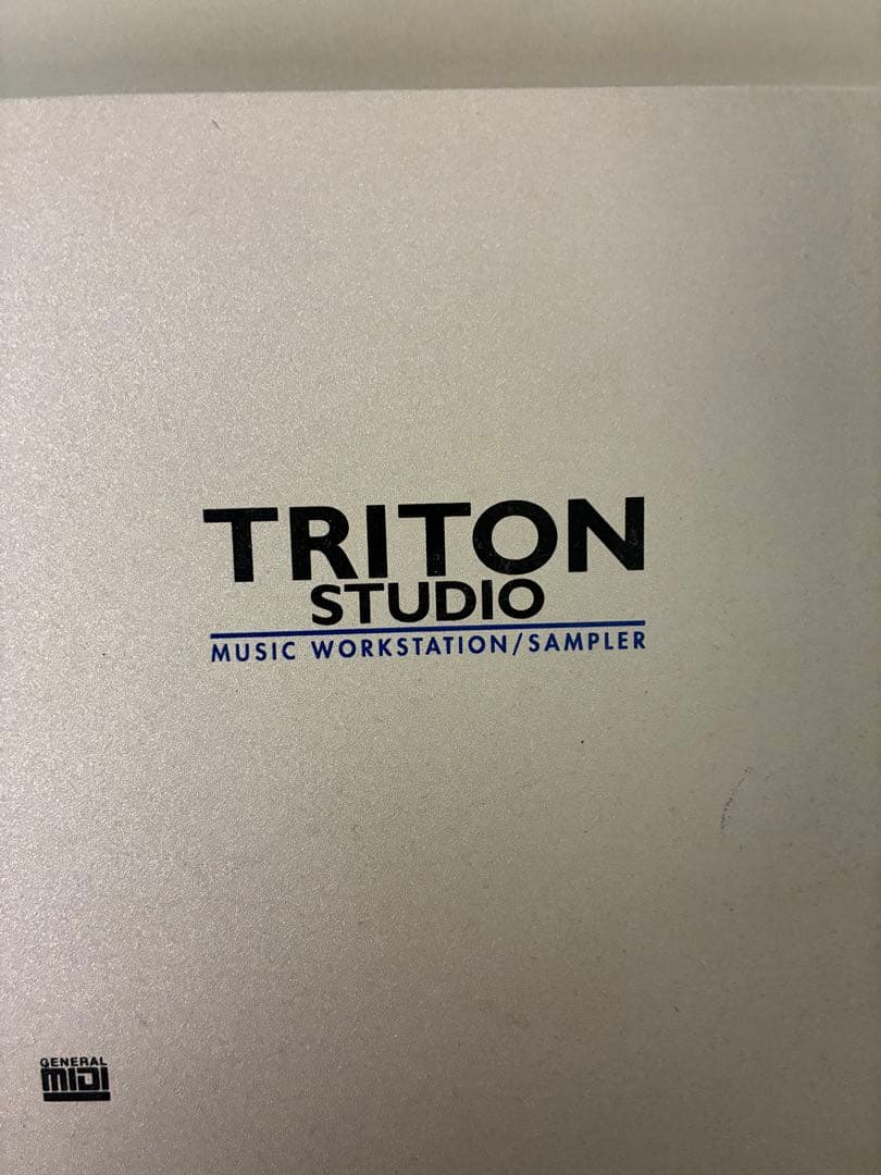 ジャンクKORG TRITON Studio 76 EXB-PCM09 CD付