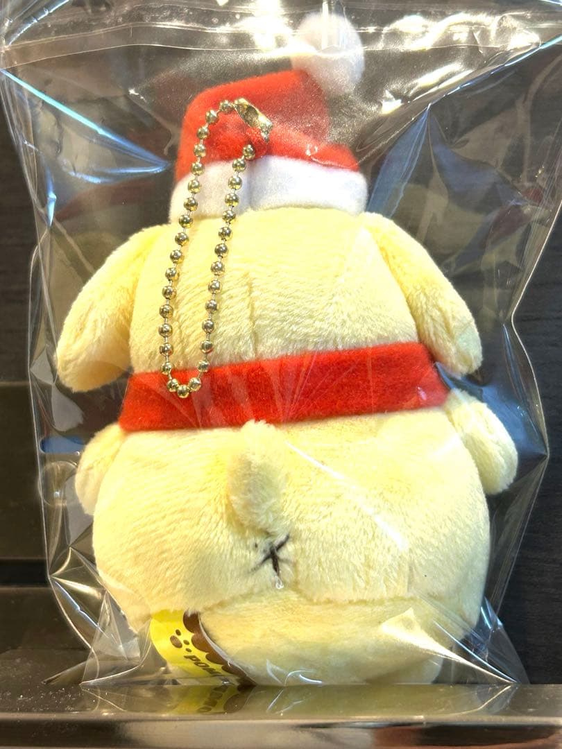 ポムポムプリン　希少　サンタぬいぐるみ