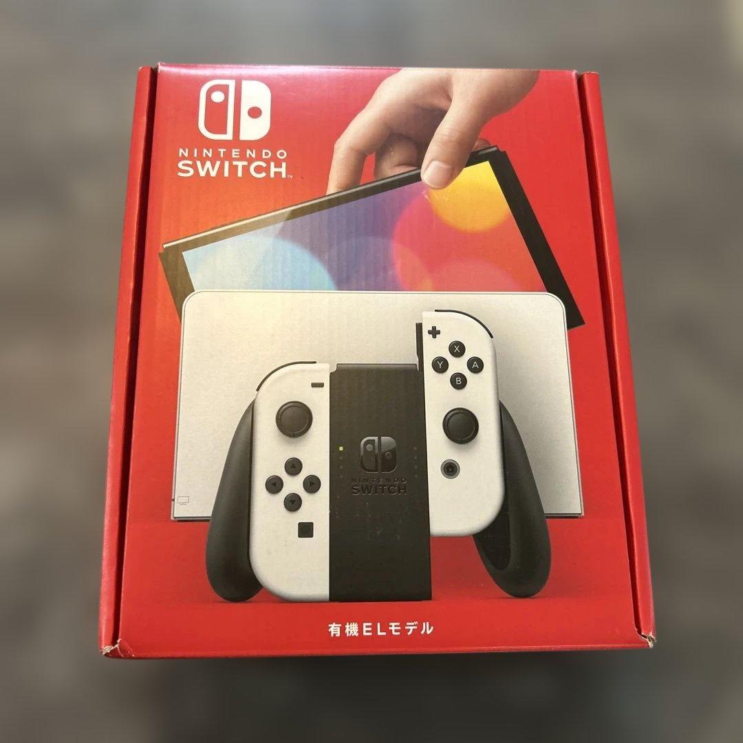 Switch 有機elモデル ホワイト ブルーライト保護フィルム付