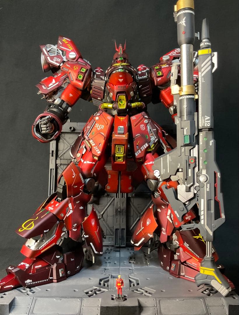 MG サザビーVer.Ka 徹底監修　塗装　完成品
