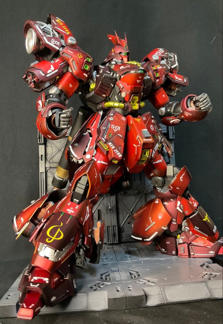 MG サザビーVer.Ka 徹底監修　塗装　完成品