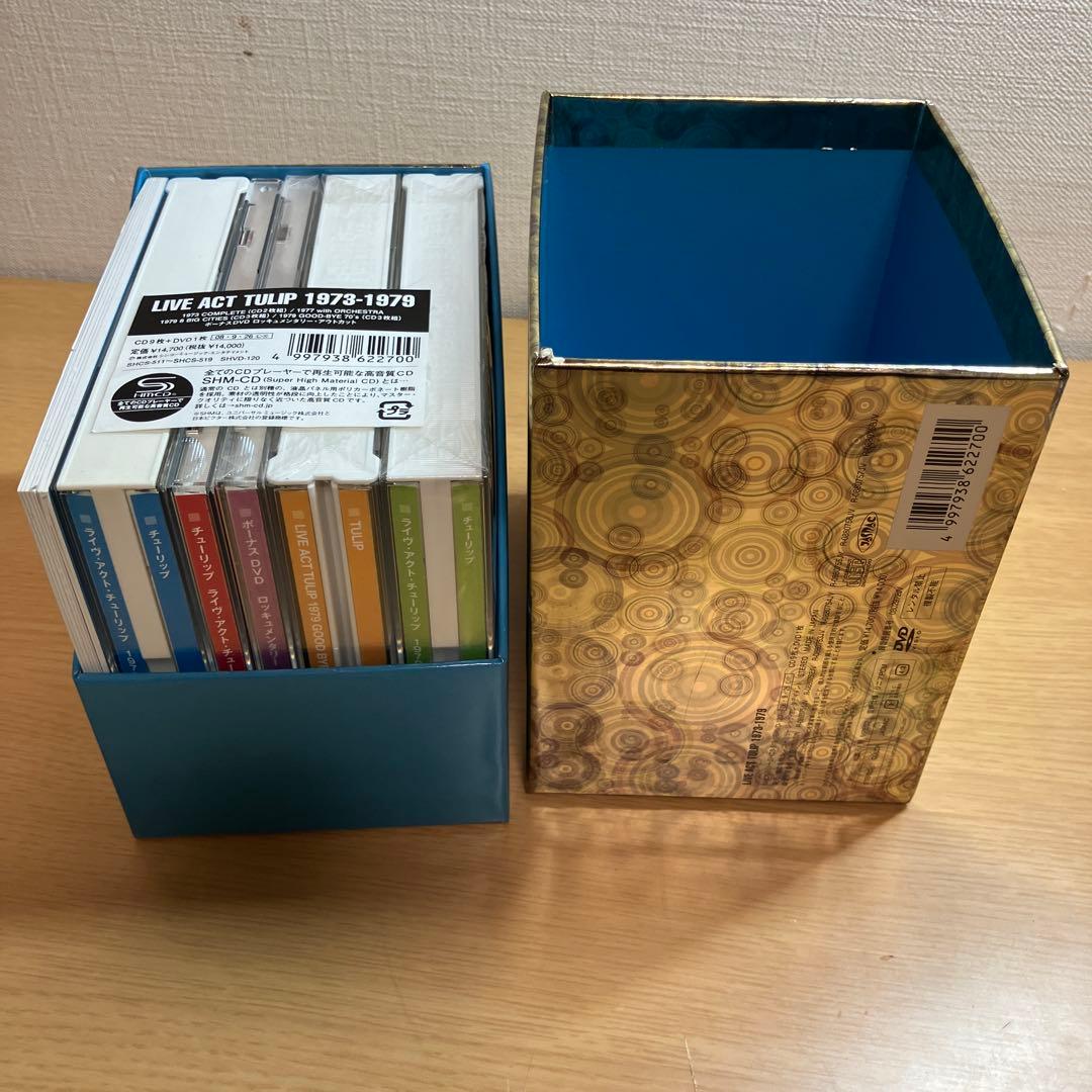 チューリップCD BOX 「LIVE ACT TULIP 1973-1979」