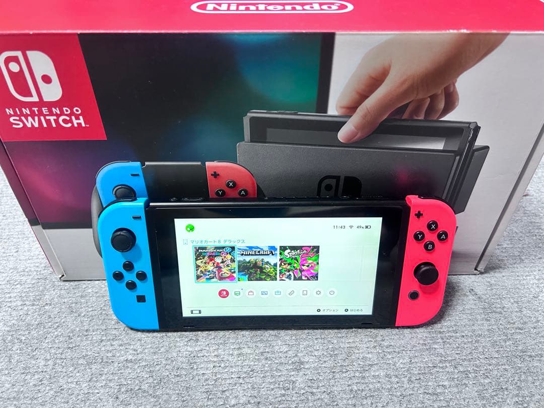 Nintendo Switch 本体 青/赤 Joy-Con【液晶新品】