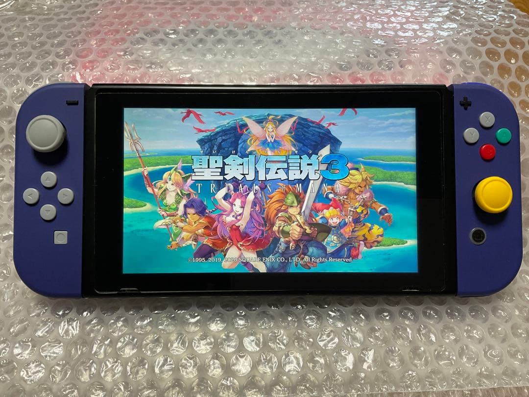 Nintendo Switch 本体＋プロコン NGCカスタム 外装交換品