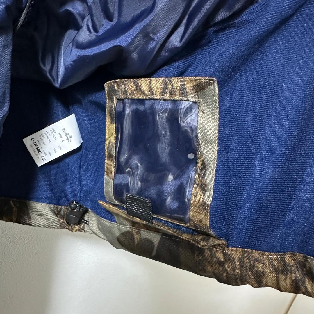 ネームレスエイジ namelessage スノボウェア 上下セット L カモフラ