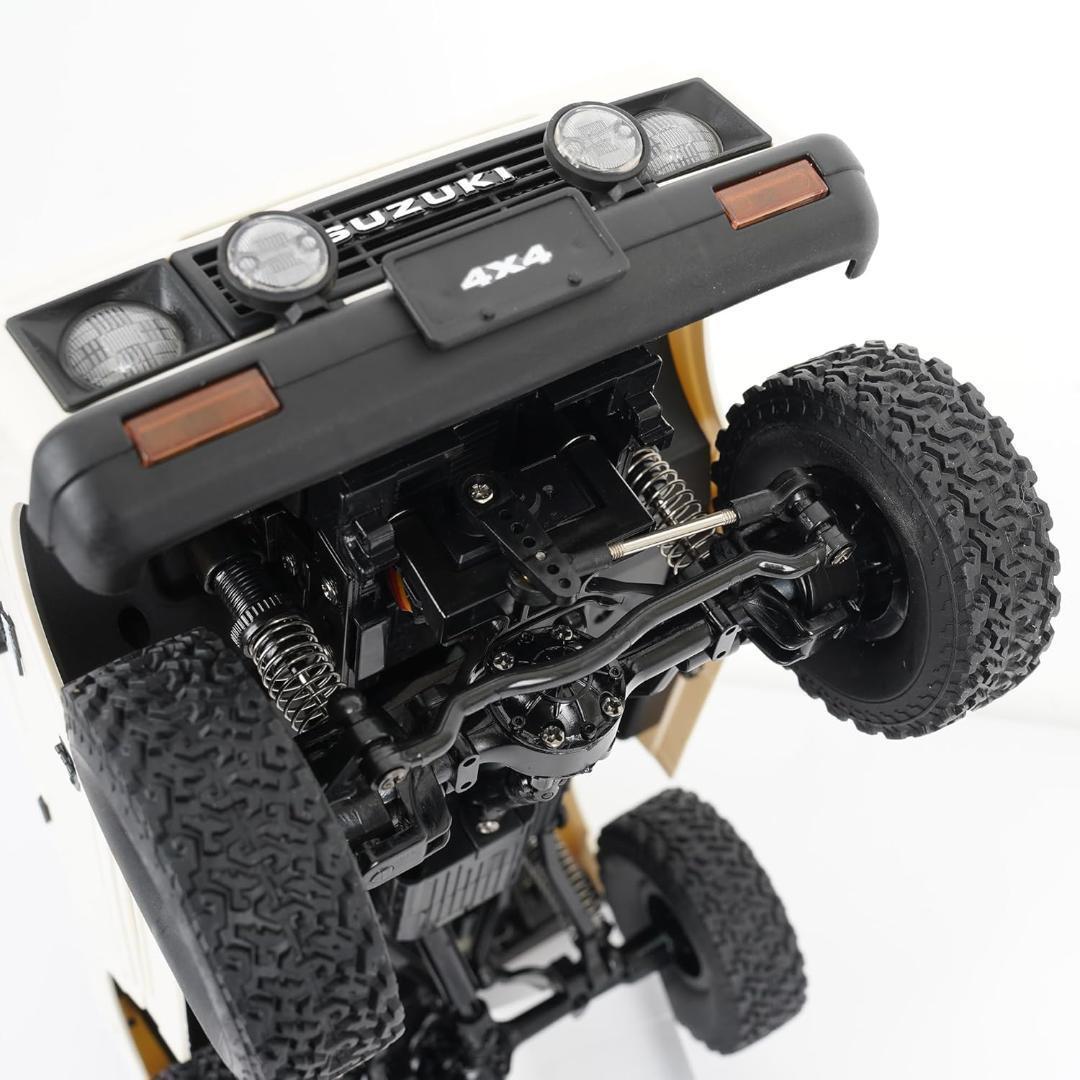 【新品】WPL スズキ ジムニー 幌(JA11C) C74-1 RTR・ホワイト