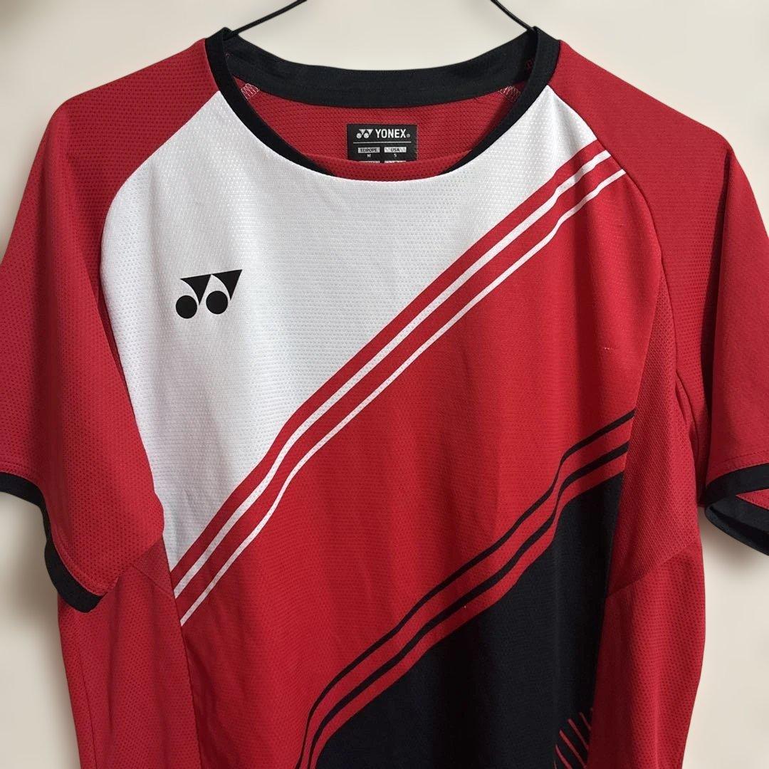 YONEX 赤 柳井商工　ユニフォーム　ヨネックス