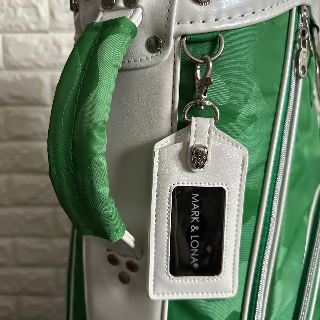 希少 美品 MARK&LONA Gauge Camo Cart Bag グリーン