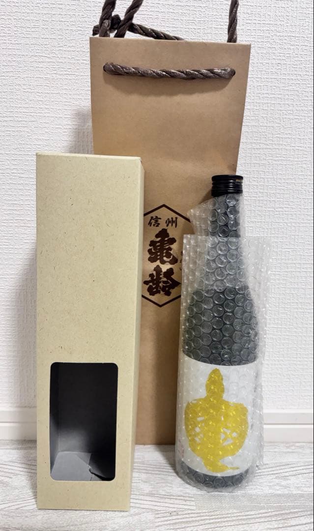 信州亀齢 金紋錦 純米大吟醸 岡崎酒造720ml 箱 紙付き