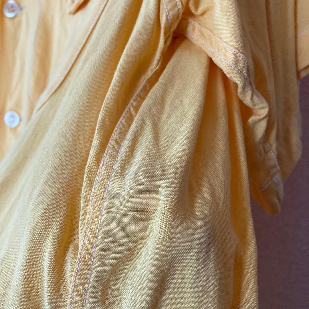 最終価格！60s service bowling shirt マチ付きシャツ