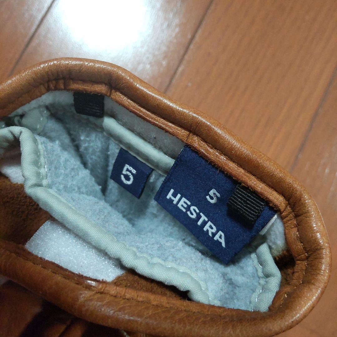 ヘストラ 3-Fingerグローブ サイズ5