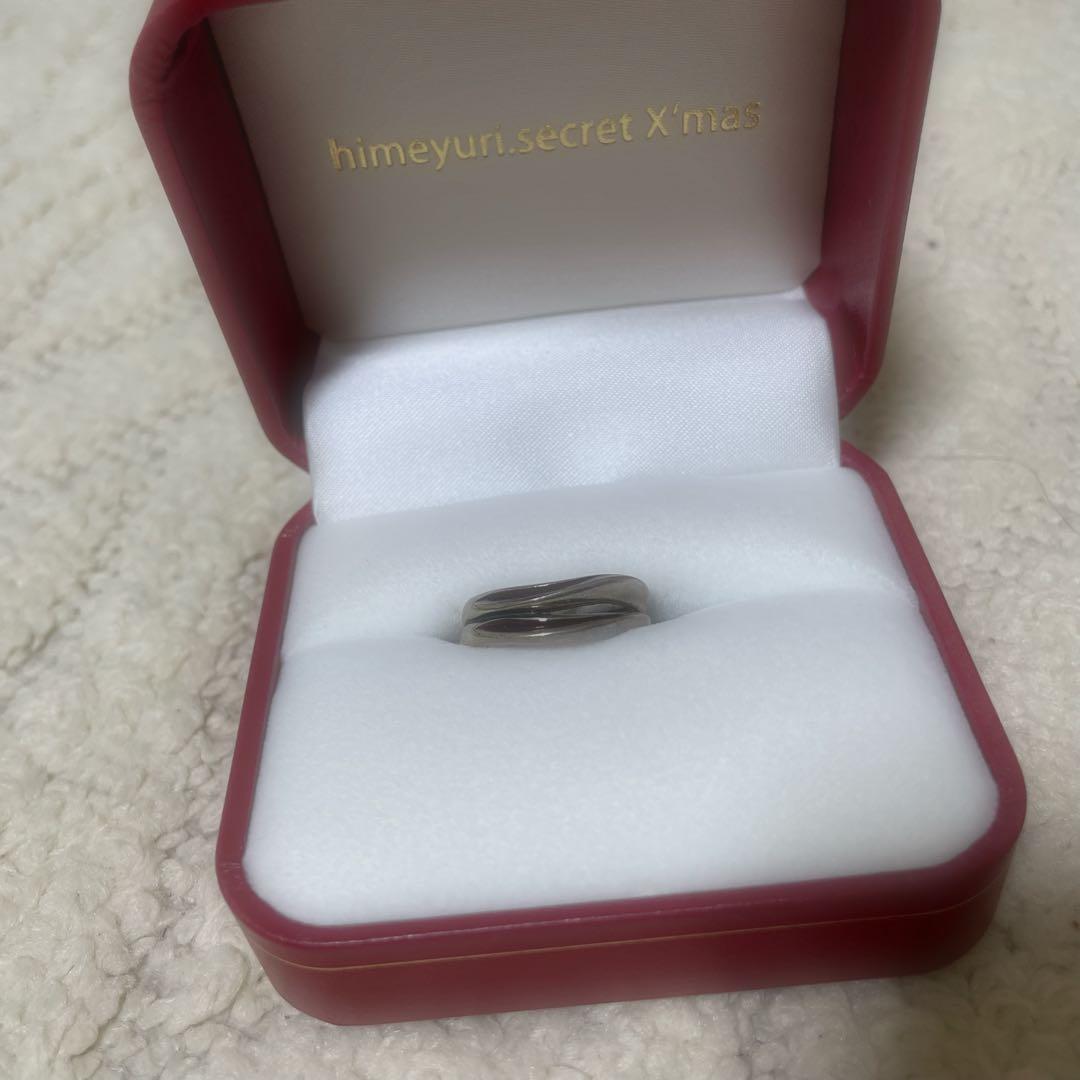 himeyuri.secret ザラついた感情と紅い糸リング