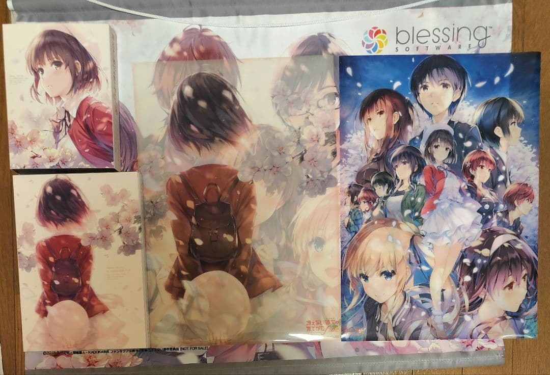 冴えない彼女の育てかた グッズ まとめ売り ポスター 映画特典 クリアファイル