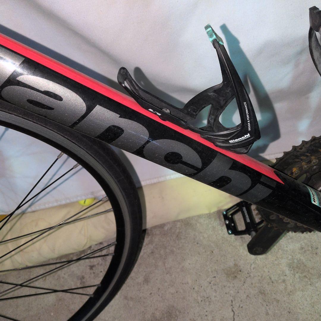 早い者勝ち‼️Bianchi ロードバイク ブラック/レッド 正規店購入 セール