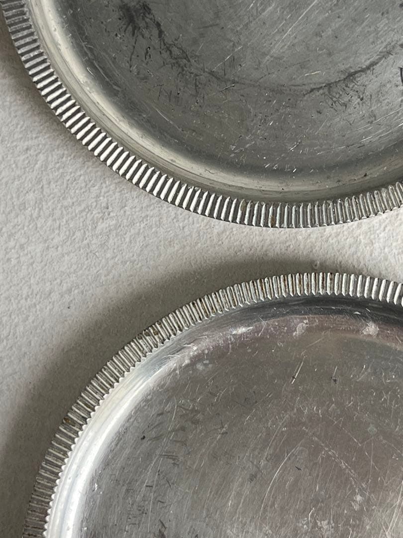 デンマーク　アールデコ　コースター 2枚セット　ユストアナセン　アンティーク