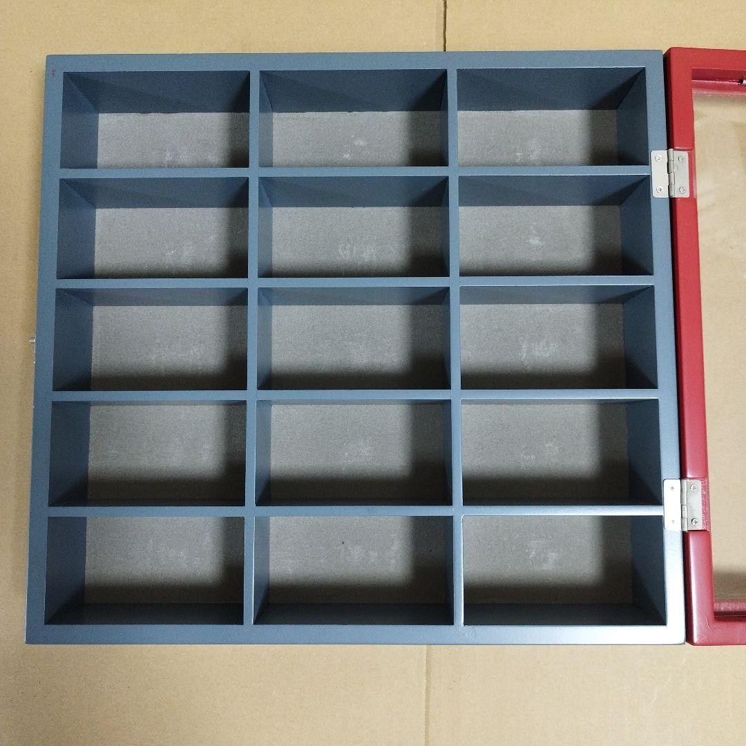 京商 木製ディスプレイケース 2個 ミニカー14台 まとめ売り