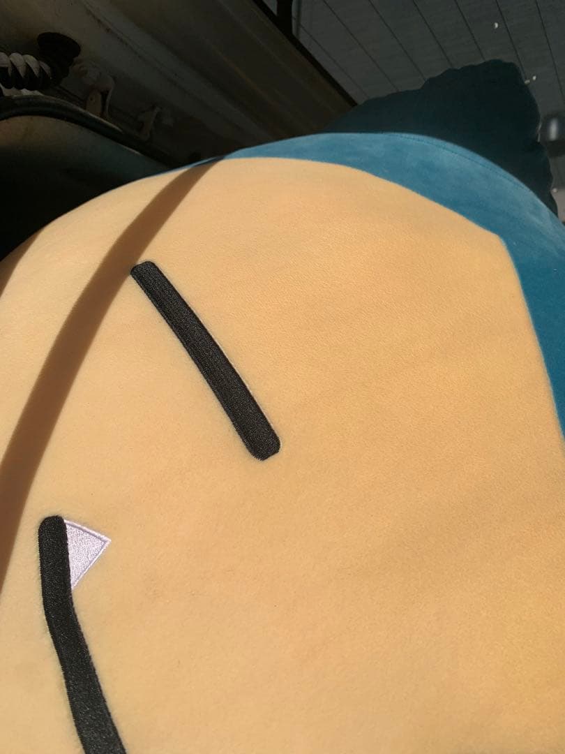 絶対に起きられないカビゴンクッション