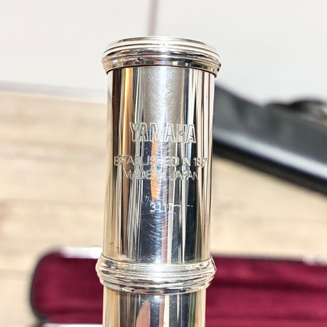 【良品】YAMAHA ヤマハ YFL-311Ⅱ フルート 頭部管銀製 バッグ付