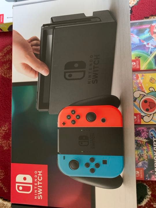 Nintendo Switch Joy-Con (L) ネオンブルー / (R…
