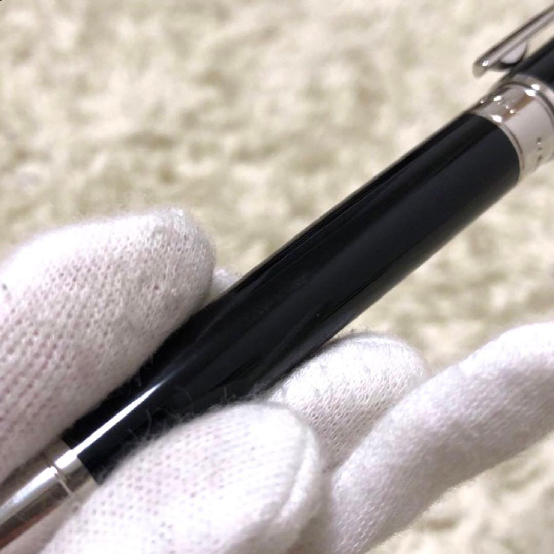 未使用✨デュポン　ボールペン ブラック　シルバー　メンズ