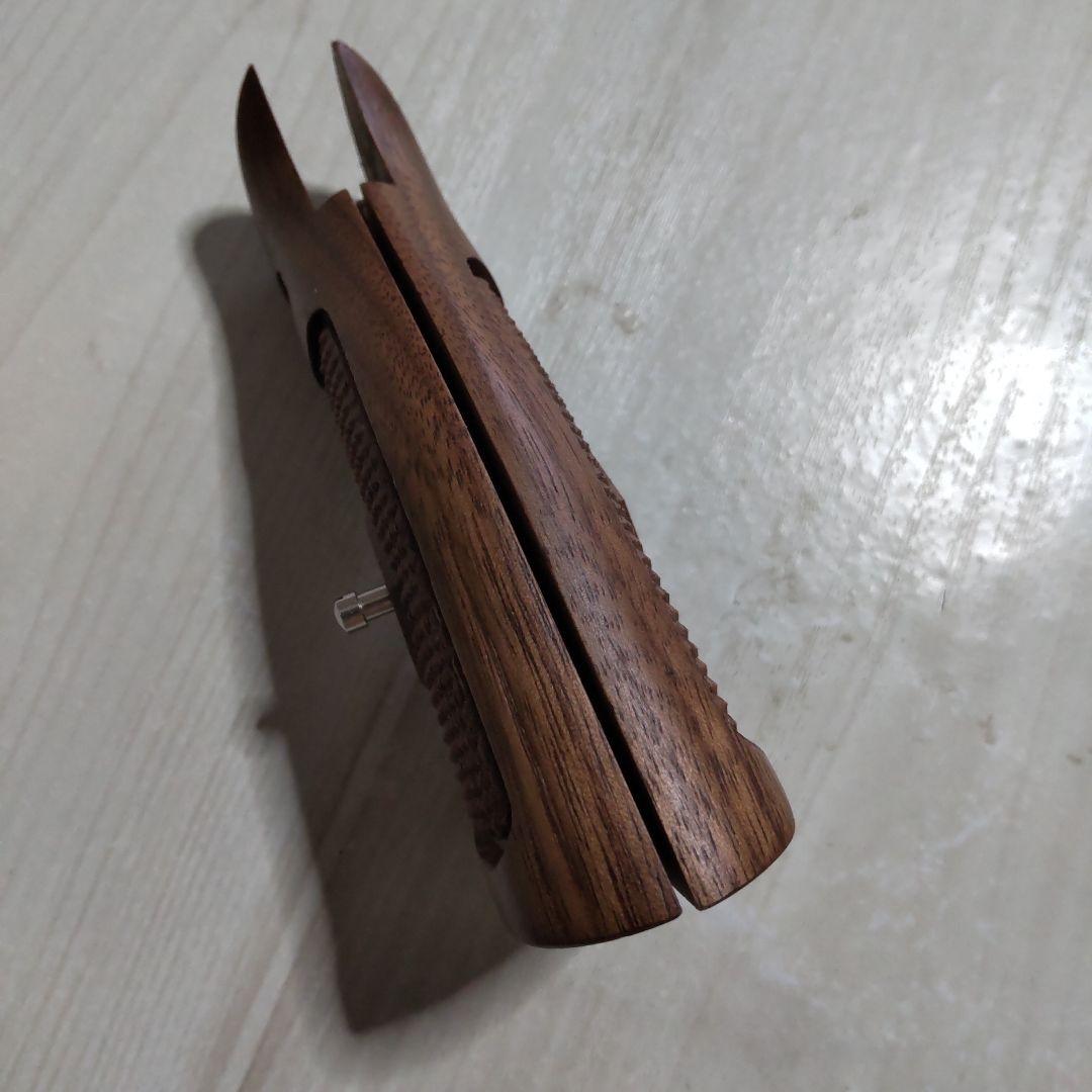 タナカ +ウェイトグリップ ウォールナット Kフレームスクエアバット用