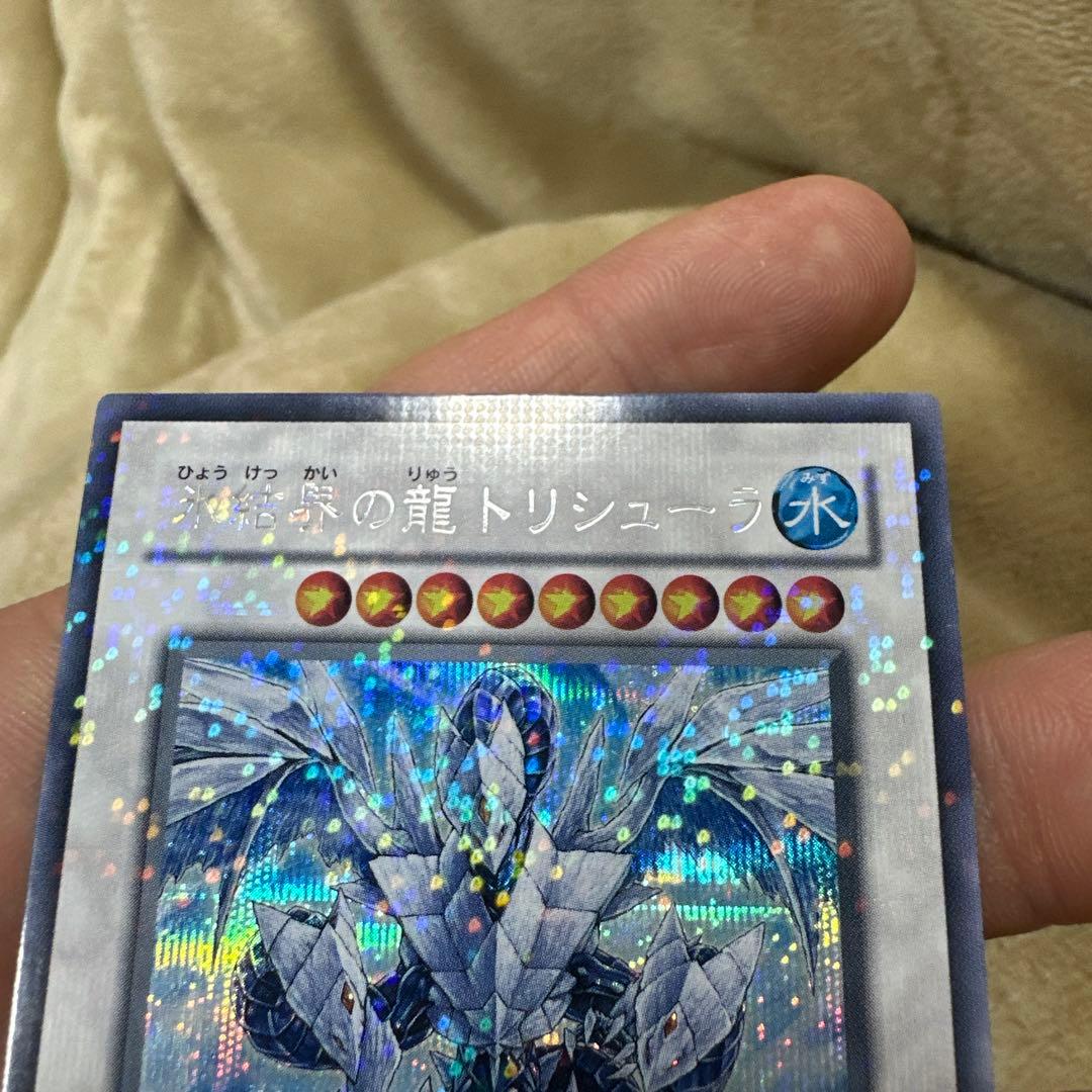 遊戯王　氷結界の龍トリシューラ　dt シークレット