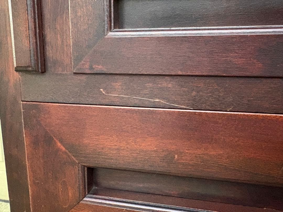 【希少】松本民芸家具 #66型 高山式ライティングビューロー 無垢材