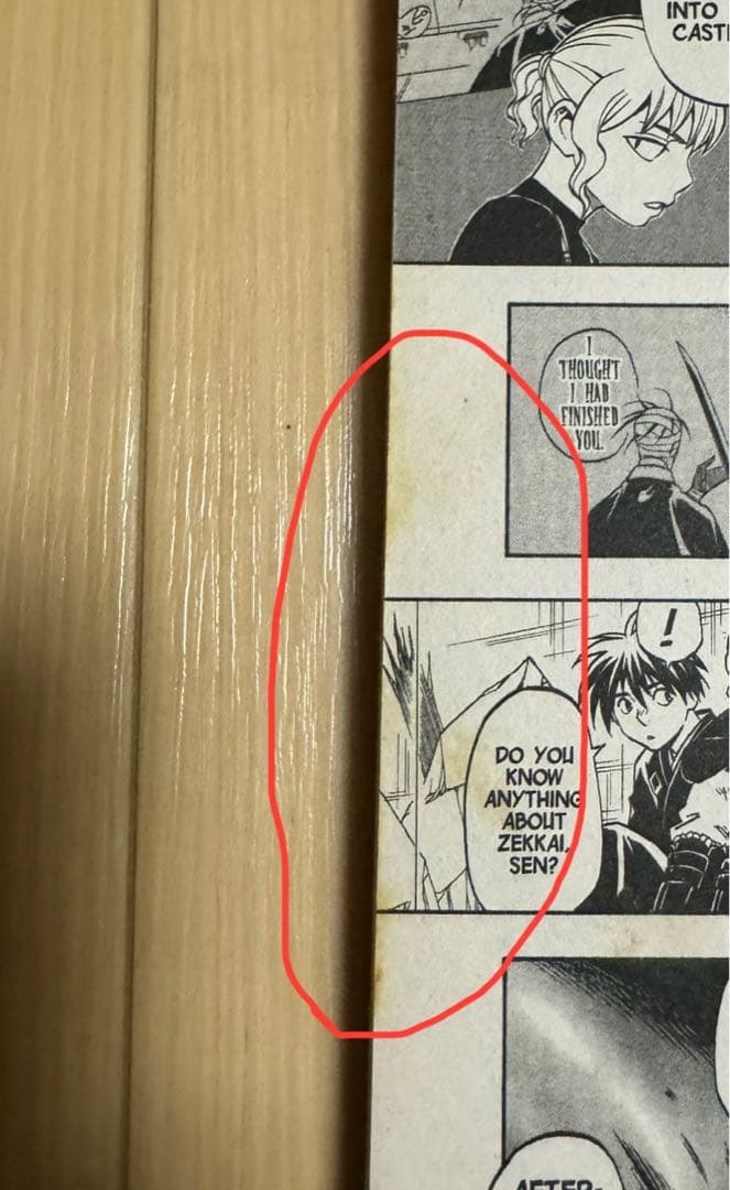 結界師　英語版　漫画　English Manga