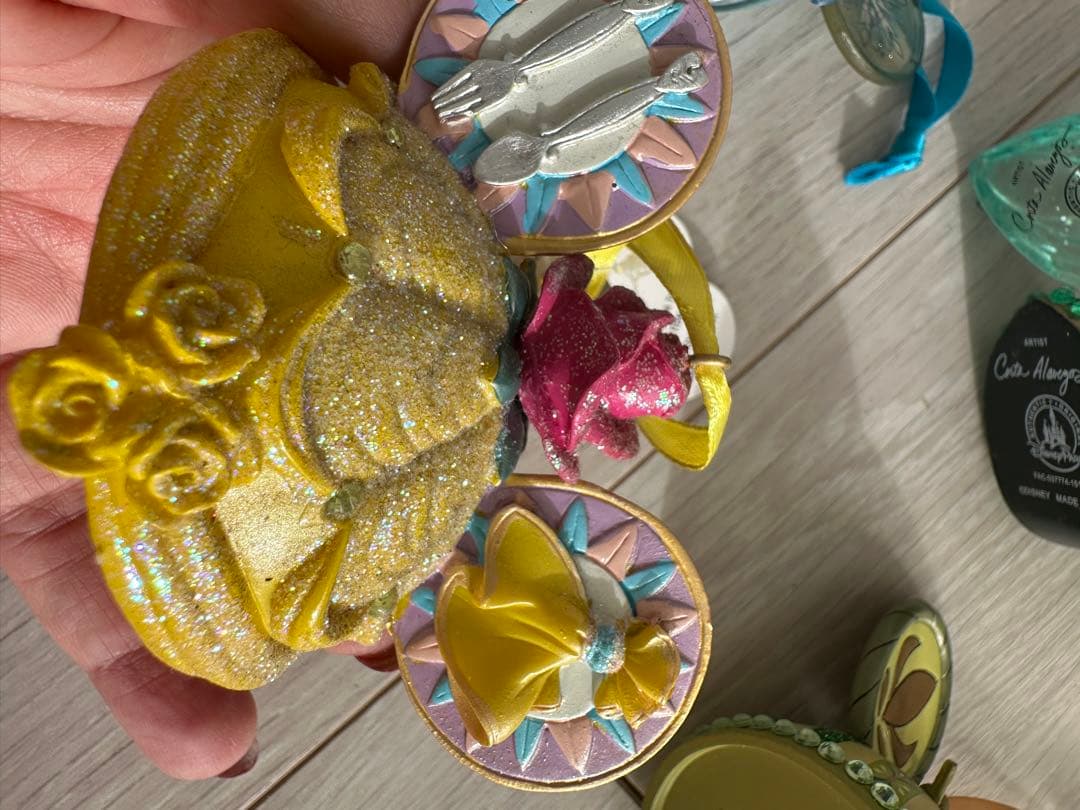 アメリカ購入ディズニー姫プリンセス　オーナメント　ヴィンテージ