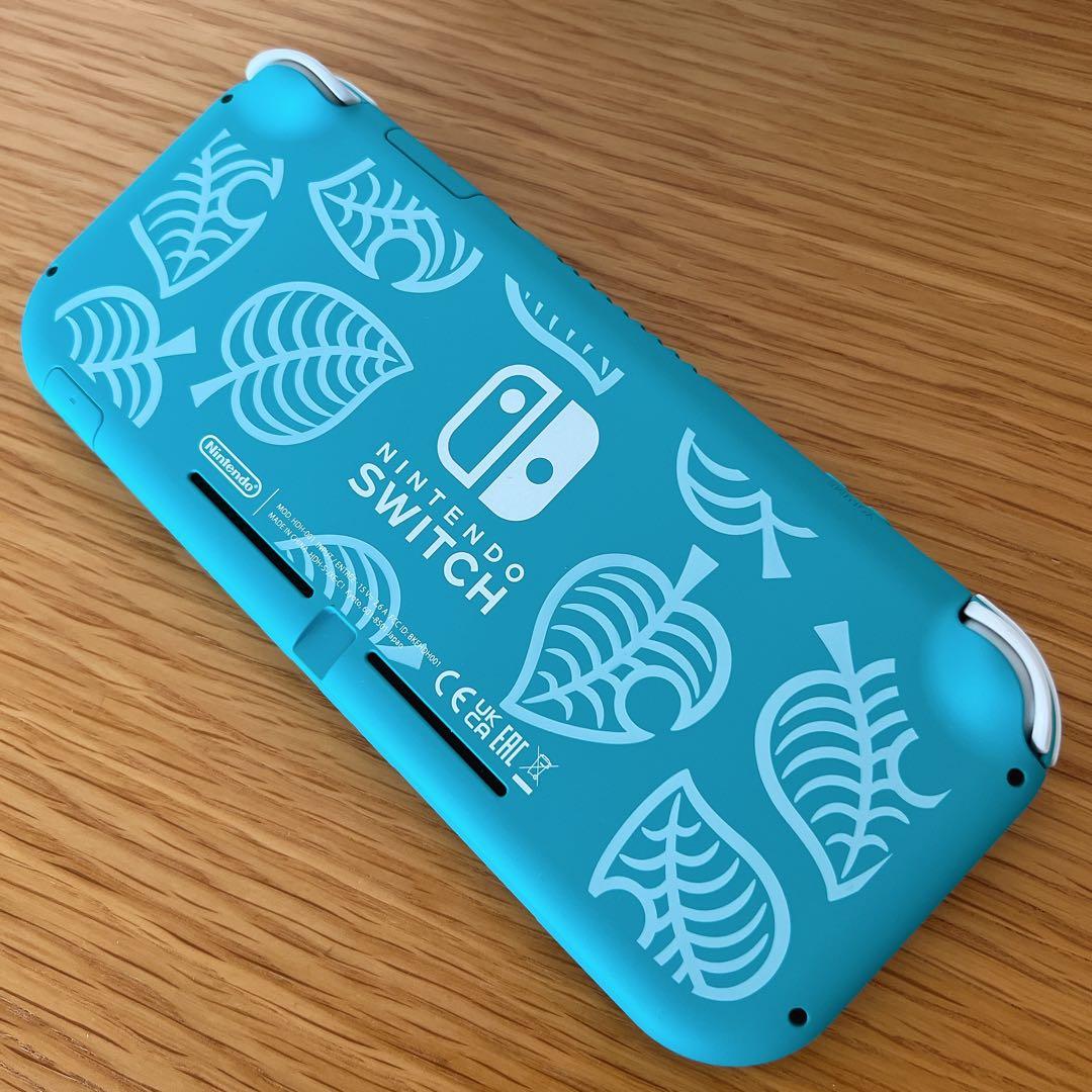 Switch Lite どうぶつの森セットまめきち&つぶきち アロハ柄