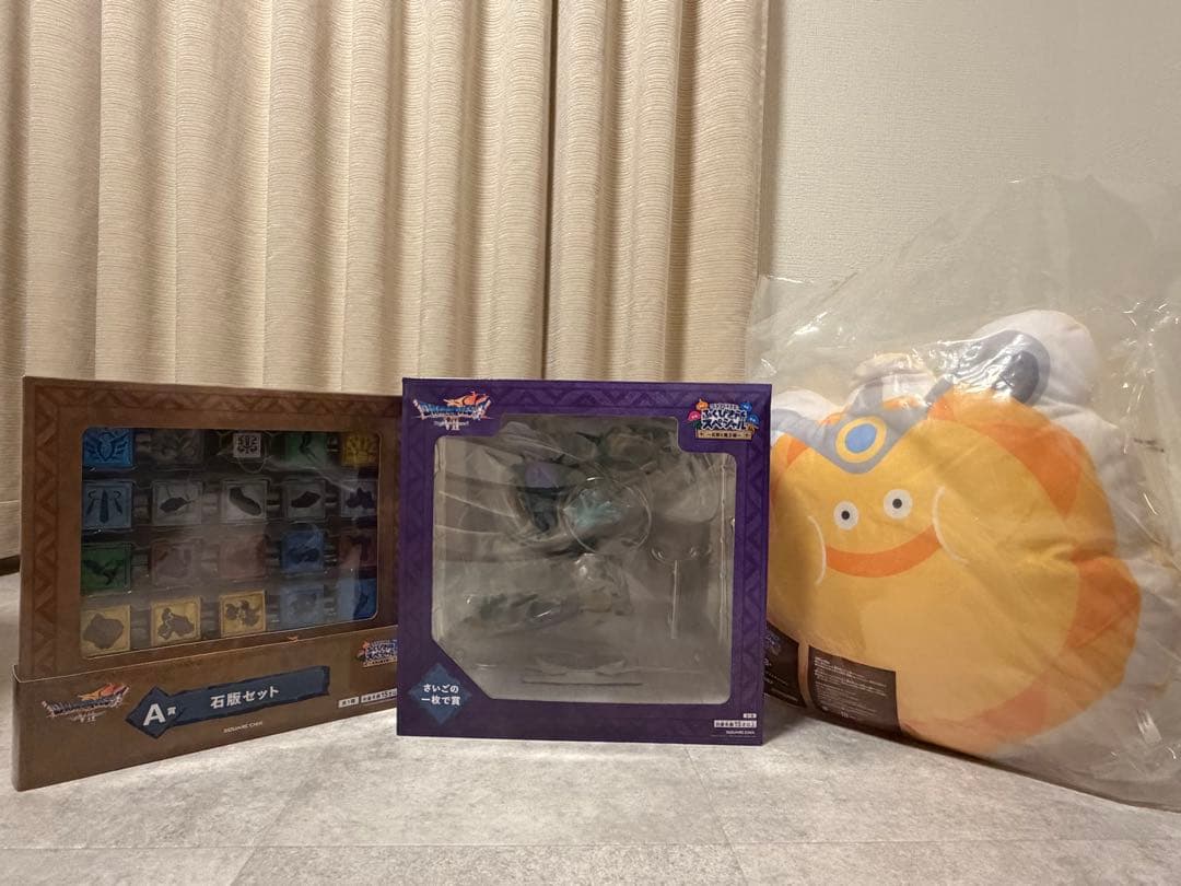 ドラゴンクエスト　一番くじ　さいごの一枚で賞　オルゴデミーラ＋A賞　石版セット
