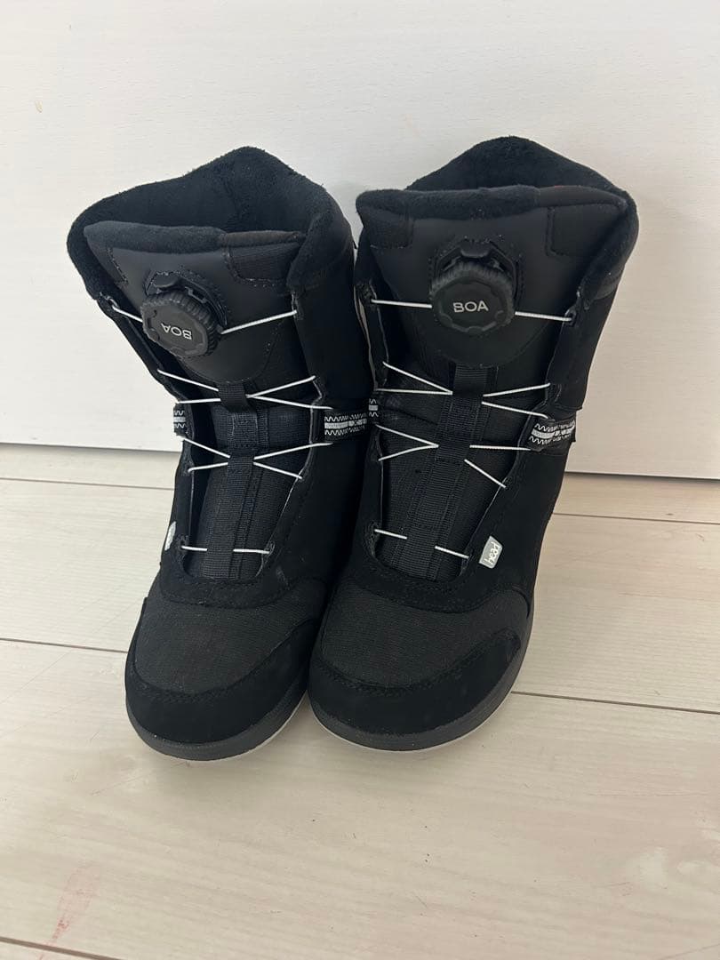 【ほぼ新品】HEAD スノーボードブーツ キッズ BOA 22.5-23.5cm