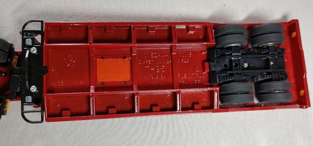 ダイヤペット ミニカー 三菱ふそうトレーラー 1/35　箱付き